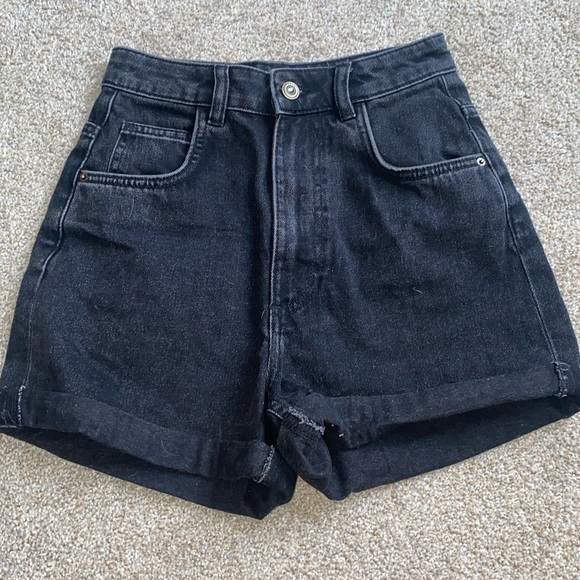 Zara Pants - Zara High Waisted Denim Shorts